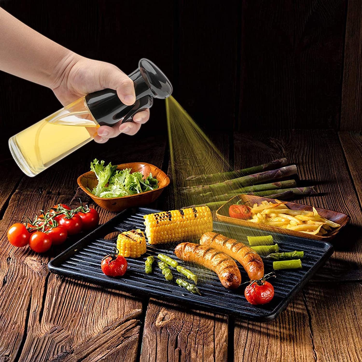 Glass Oil Spray Dispenser