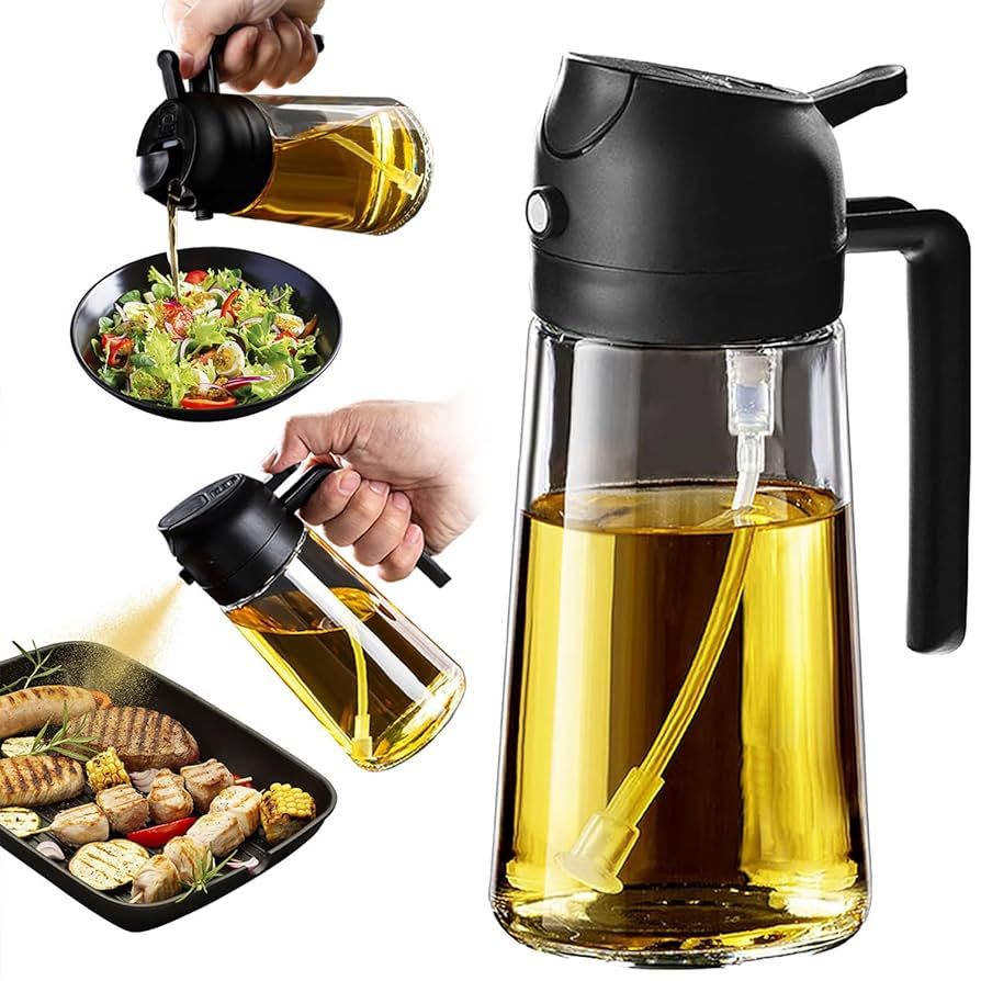 2 in 1 Oil Dispenser and Oil Sprayer