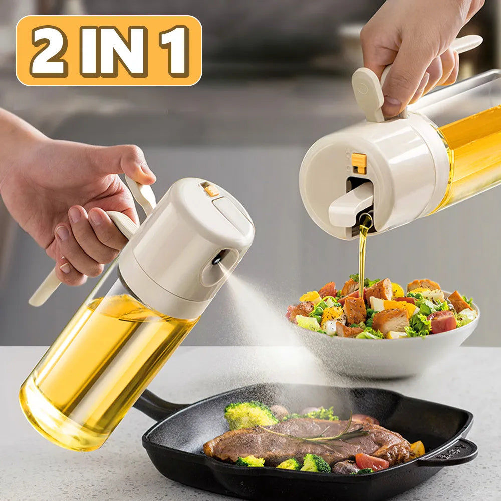 2 in 1 Oil Dispenser and Oil Sprayer