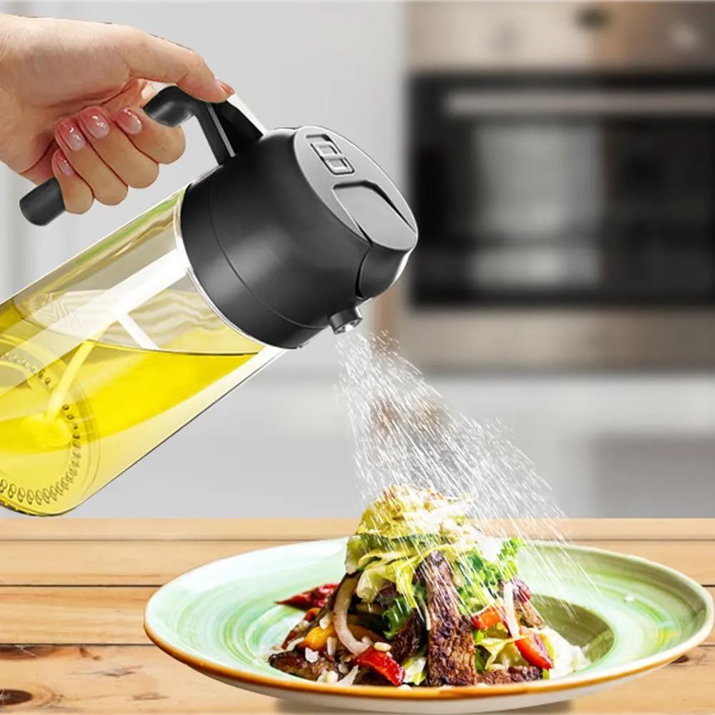 2 in 1 Oil Dispenser and Oil Sprayer