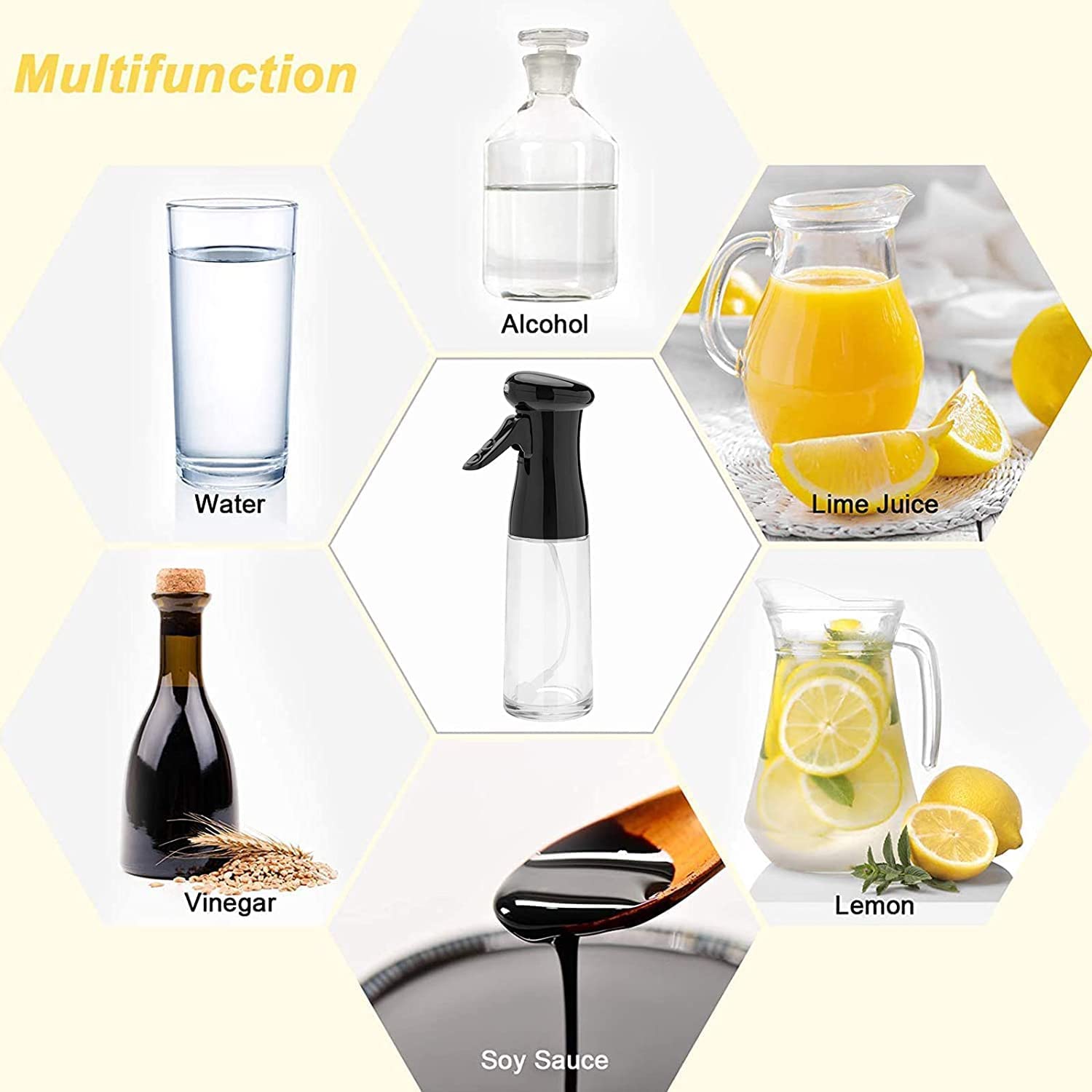 Glass Oil Spray Dispenser