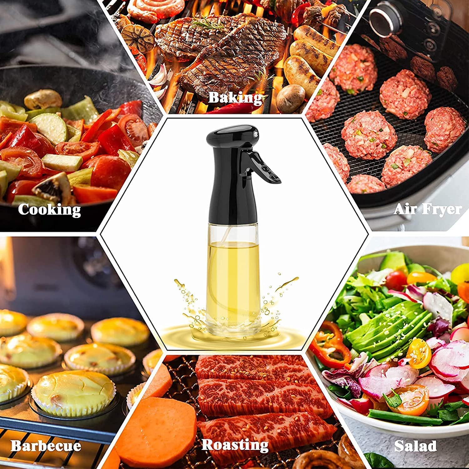 Glass Oil Spray Dispenser