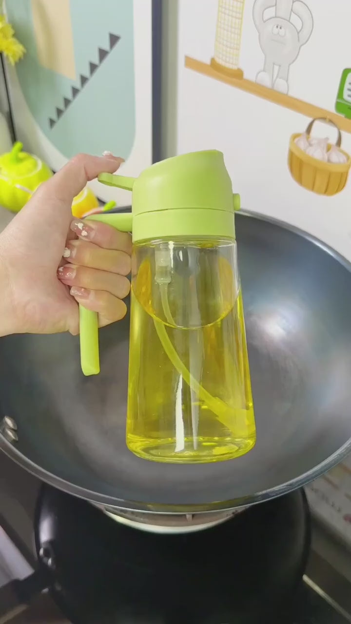 2 in 1 Oil Dispenser and Oil Sprayer